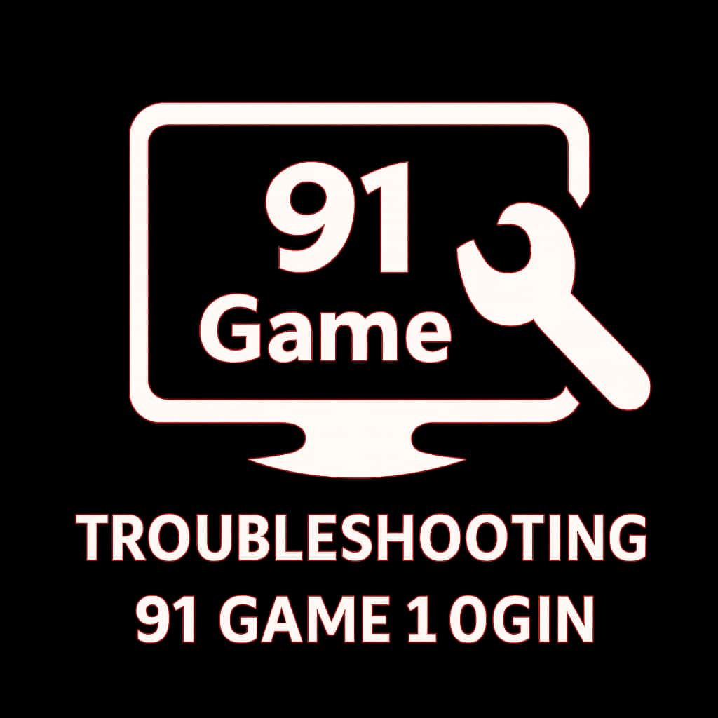 An icon representing support for 91 Game login troubleshooting.