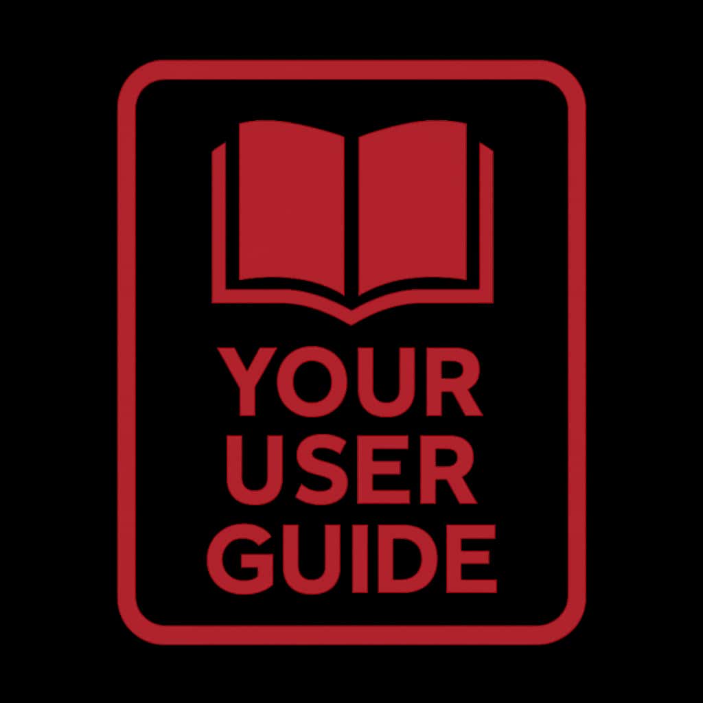A professional badge design for 'Your 91 Game User Guide'.