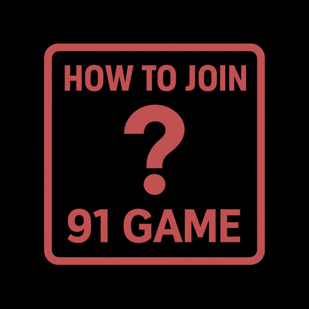 An icon representing guidance on joining 91 Game.