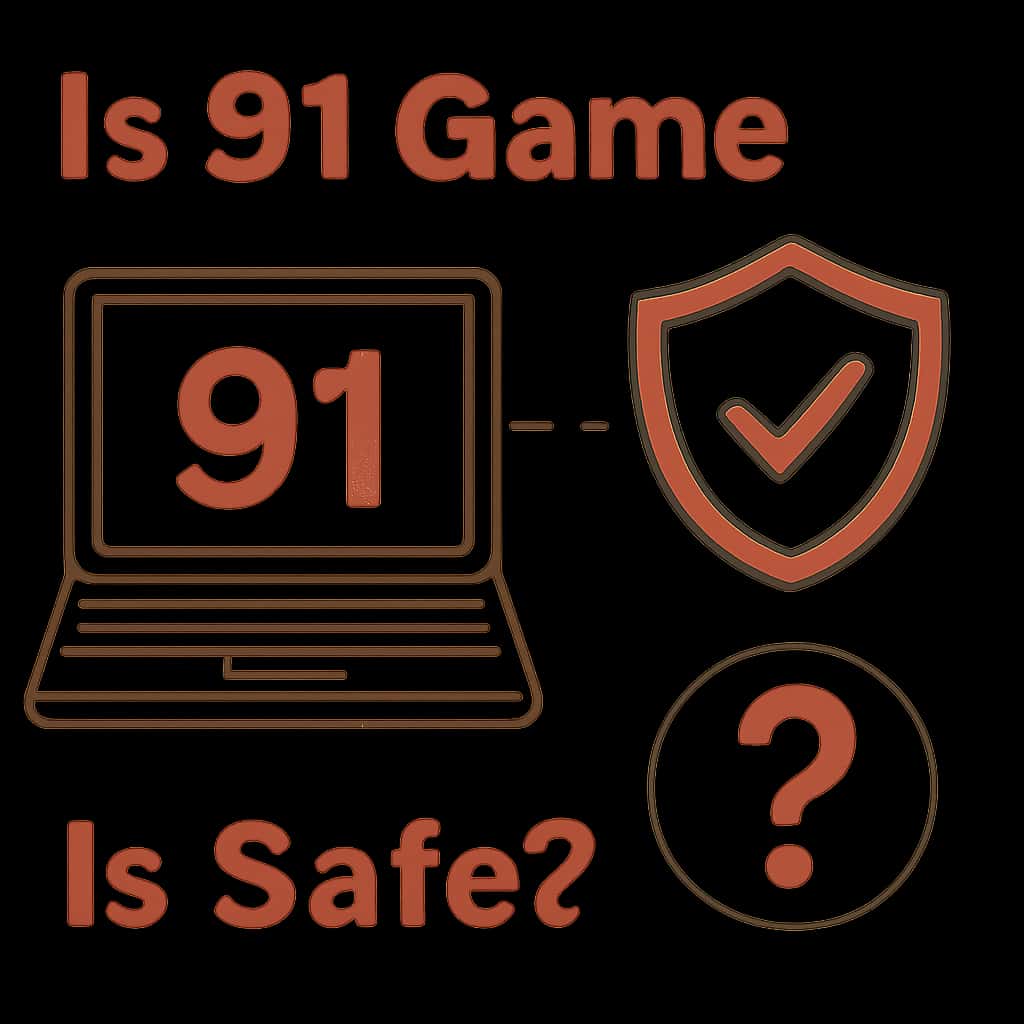 An illustration detailing safety measures for the 91 Game.